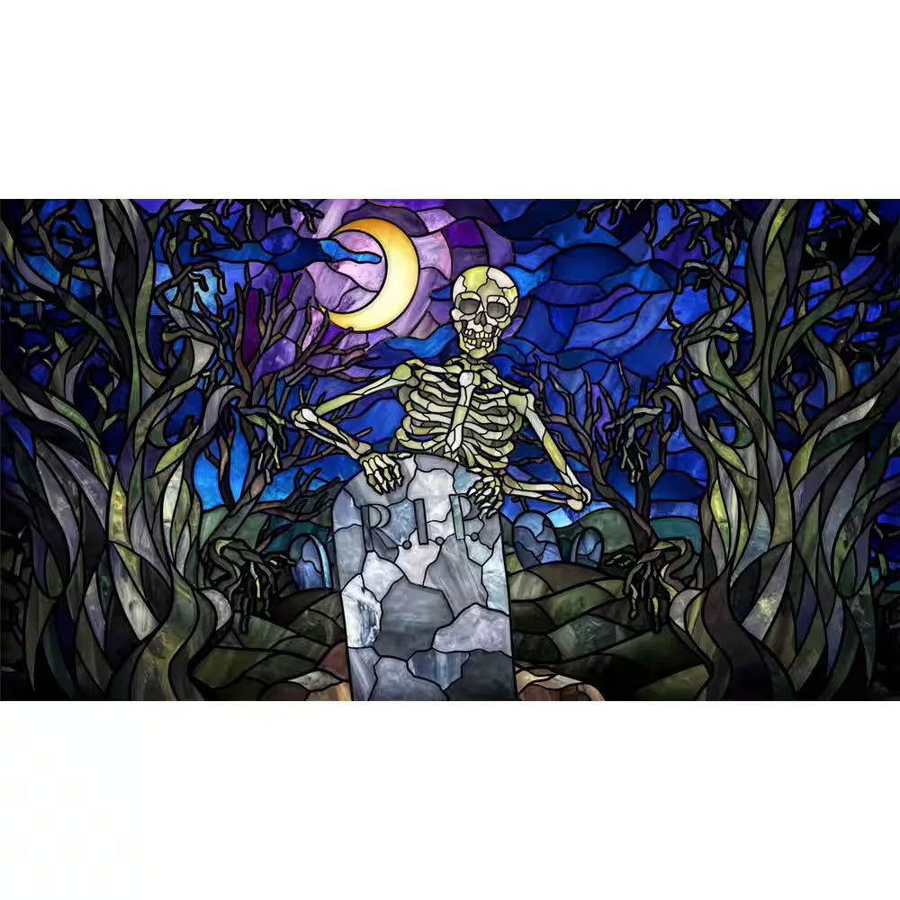 Atmosfx Halloween Digital Decoration USB Kit (HSC400 Projector plus 48 In. X 72 In. White Screen plus USB)