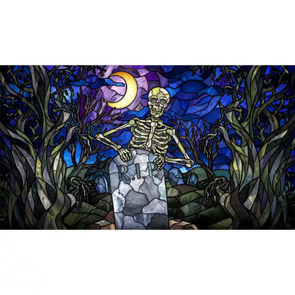 Atmosfx Halloween Digital Decoration USB Kit (HSC400 Projector plus 48 In. X 72 In. White Screen plus USB)