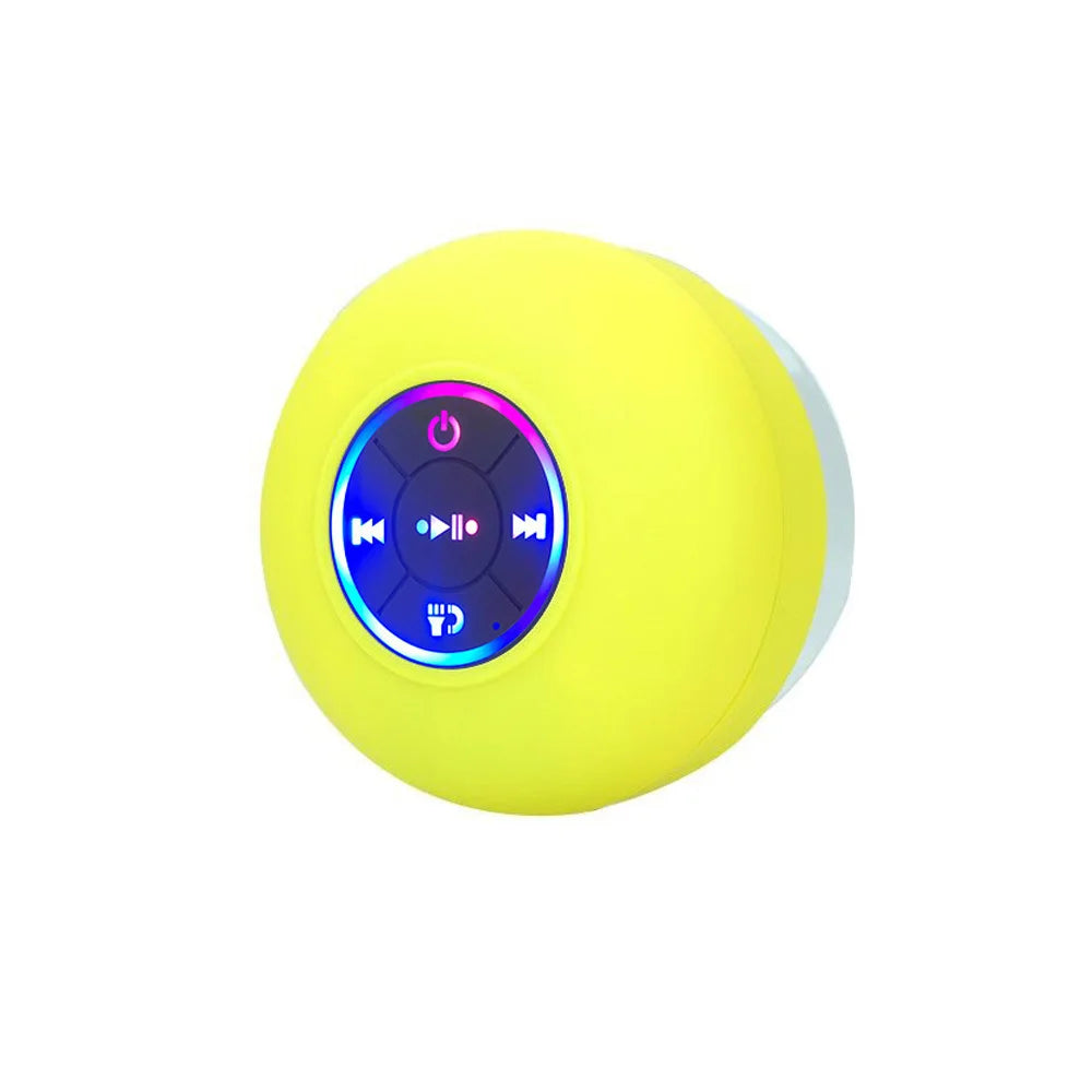 Portable Speaker Wireless Waterproof Shower Speakers for Phone Bluetooth-Compatible Mini Portable Compact Bathroom Speaker