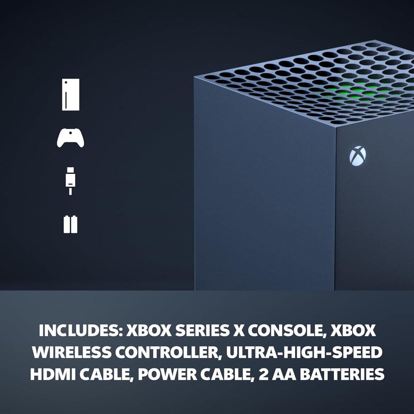 Series X - Gaming Console - 1TB SSD - Includes Wireless Controller - 4K Gaming - 120FPS - Carbon Black